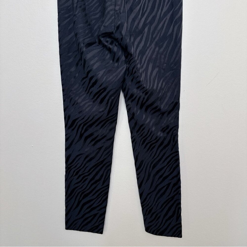 Rag & Bone Womens 0 Simone Pants Zebra Print Jacquard - Picture 13 of 14